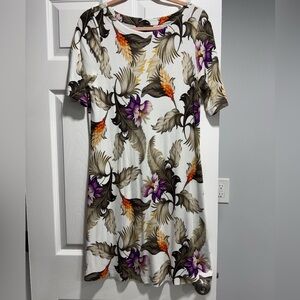 Tommy Bahama Tropical Floral Midi Dress
